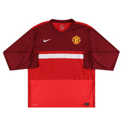 2011-12 Manchester United Nike Training Shirt L/S XXL - Classic Football Kit