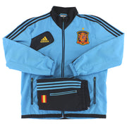 2011-12 Spain adidas Presentation Tracksuit *Mint* L