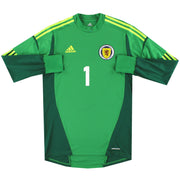 2011-13 Escocia adidas Camiseta Portero de Jugador #1 M