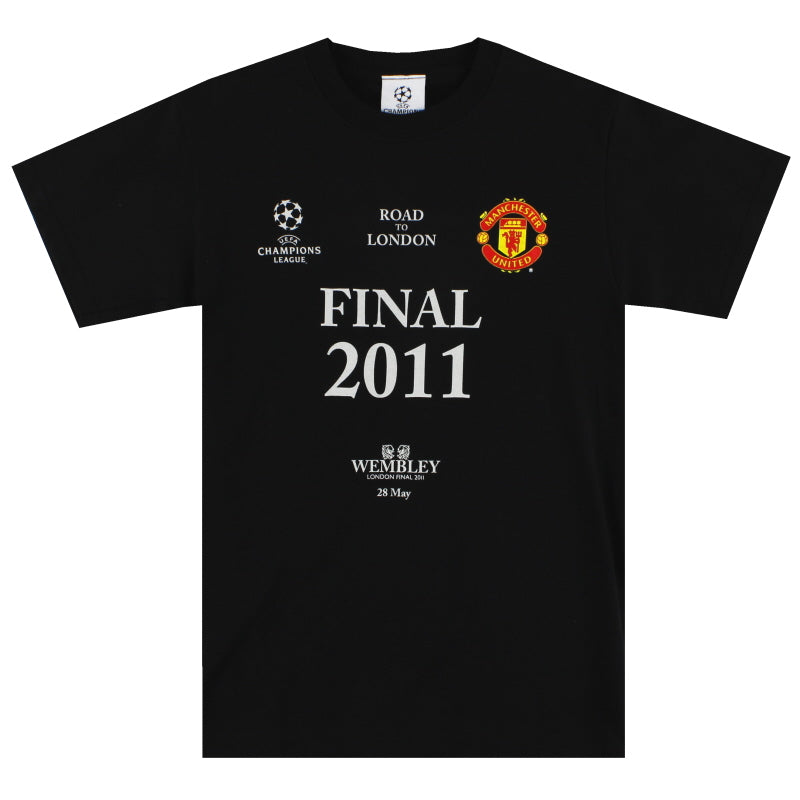 Camiseta gráfica del Manchester United Champions League 2011 talla S