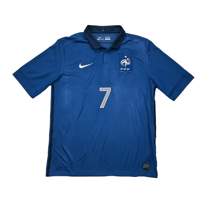 2011/12 France Ribery #7 Home Shirt (L) Nike
