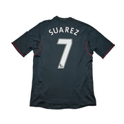 Camiseta del Liverpool Suárez #7 de visitante 2011/12 (M) Adidas