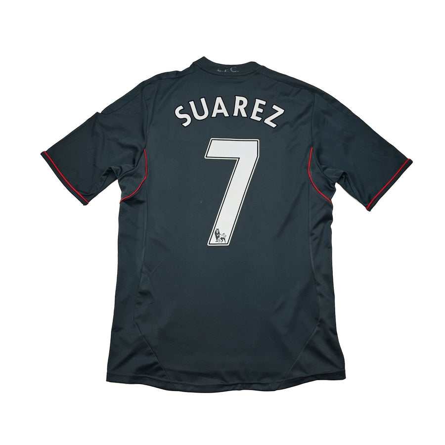 Camiseta del Liverpool Suárez #7 de visitante 2011/12 (M) Adidas