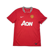 Camiseta de local 2011/12 del Manchester United de Berbatov #9 (Talla L) Nike