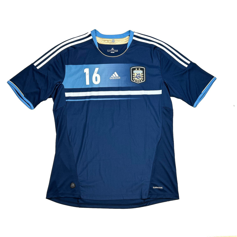 2011/13 Argentina Aguero #16 Away Shirt (XL) Adidas
