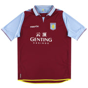Camiseta de local Macron del Aston Villa 2012-13 Talla L