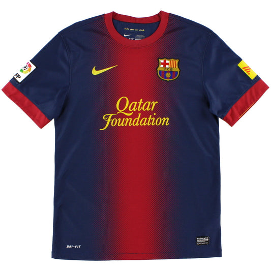 2012-13 Barcelona Nike Home Shirt *Mint* XXL