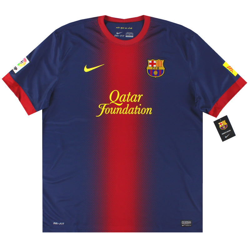 2012-13 Barcelona Nike Home Shirt *con etiquetas* XS.Niños