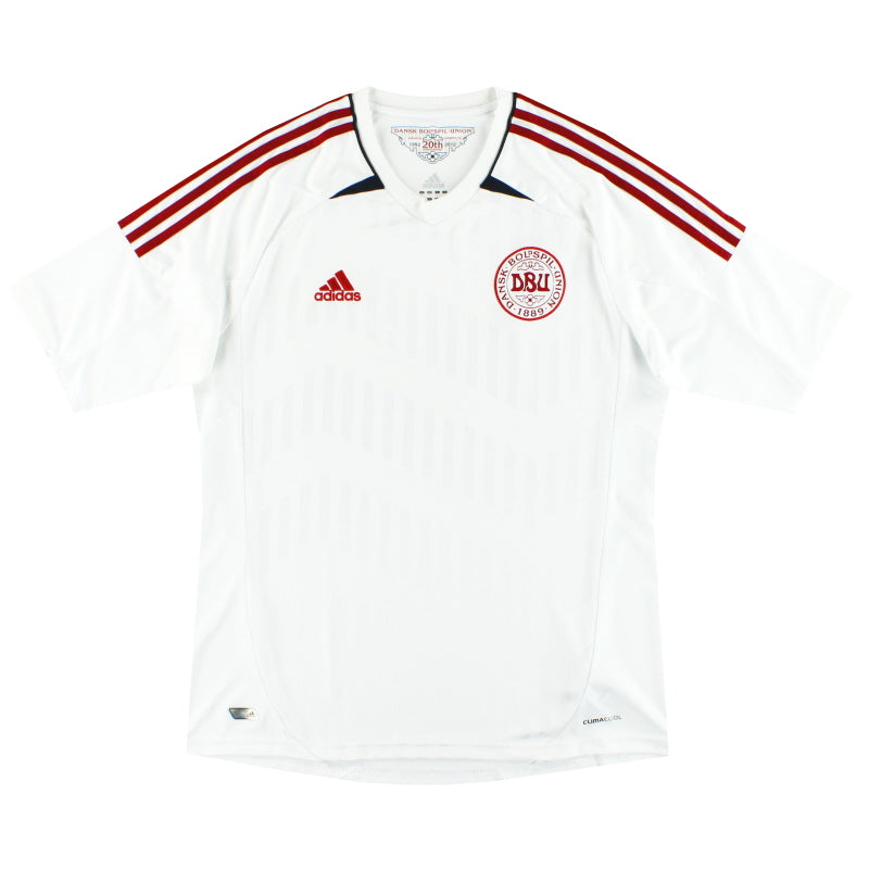 Camiseta de visitante adidas de Dinamarca 2012-13, L