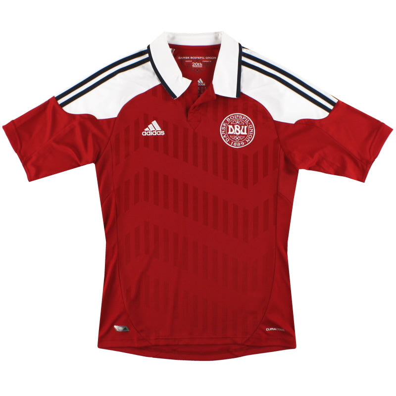 Camiseta Local Dinamarca adidas 2012-13 Talla S