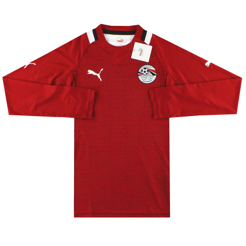2012-13 Egipto Puma Camiseta de Local para Jugador Manga Larga *con etiquetas*