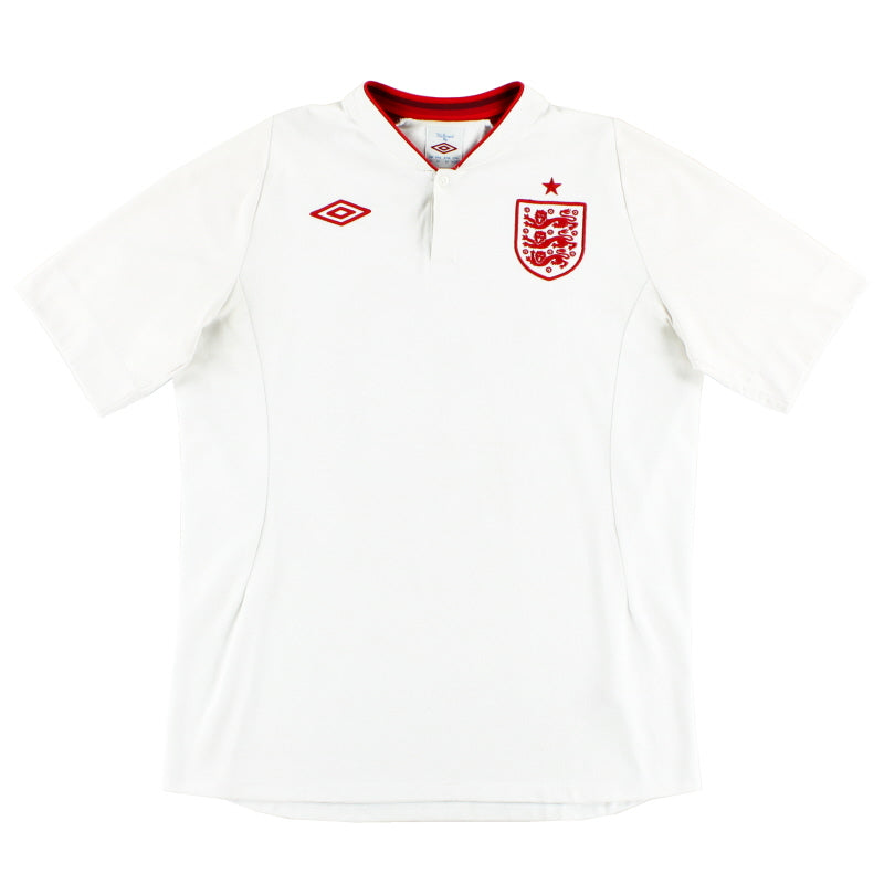 2012-13 Camiseta Umbro de la Selección de Inglaterra Local XXL