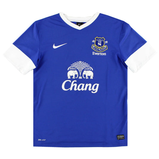 2012-13 Everton Nike Home Shirt *Mint* M