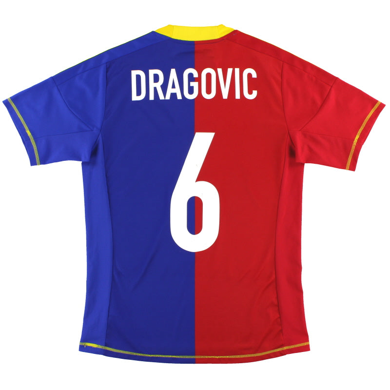 2012-13 FC Basilea camiseta adidas casa Dragovic #6 S