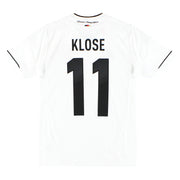 Camiseta de Alemania adidas de local 2012-13 Klose #11 Talla L.Niño