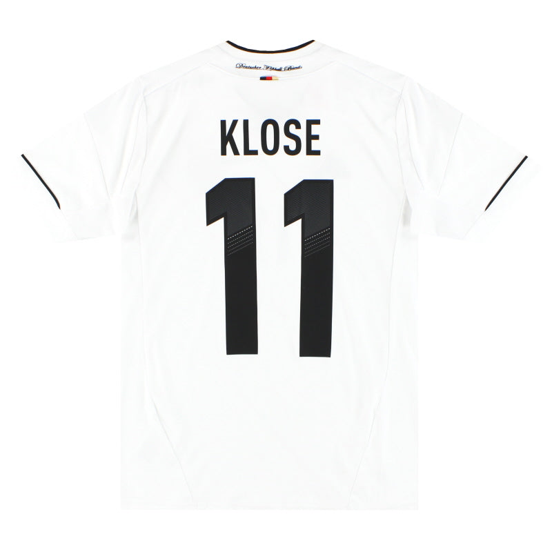 Camiseta de Alemania adidas de local 2012-13 Klose #11 Talla L.Niño
