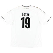 Camiseta Alemania Local 2012-13 Götze #19 XL