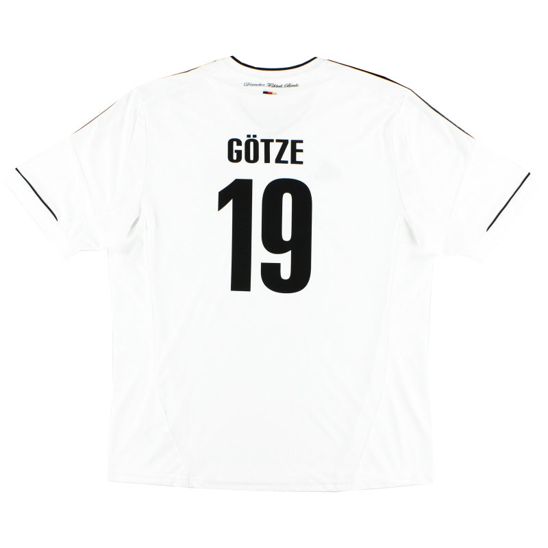 Camiseta Alemania Local 2012-13 Götze #19 XL
