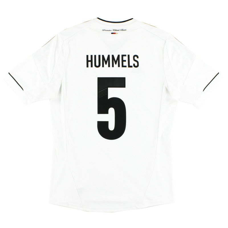 Camiseta de local de Alemania 2012-13 Hummels #5 M