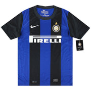 Camiseta Inter de Milán Nike de local 2012-13 *con etiquetas* XS.Niño