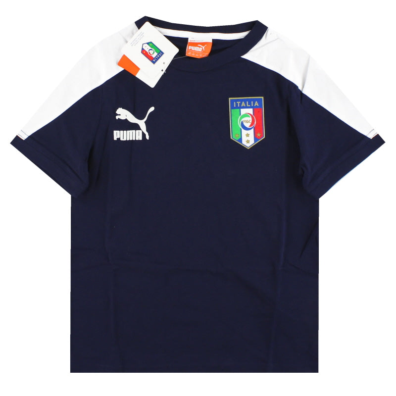 2012-13 Italia Puma Camiseta *Nueva con etiquetas* Talla M.Niños