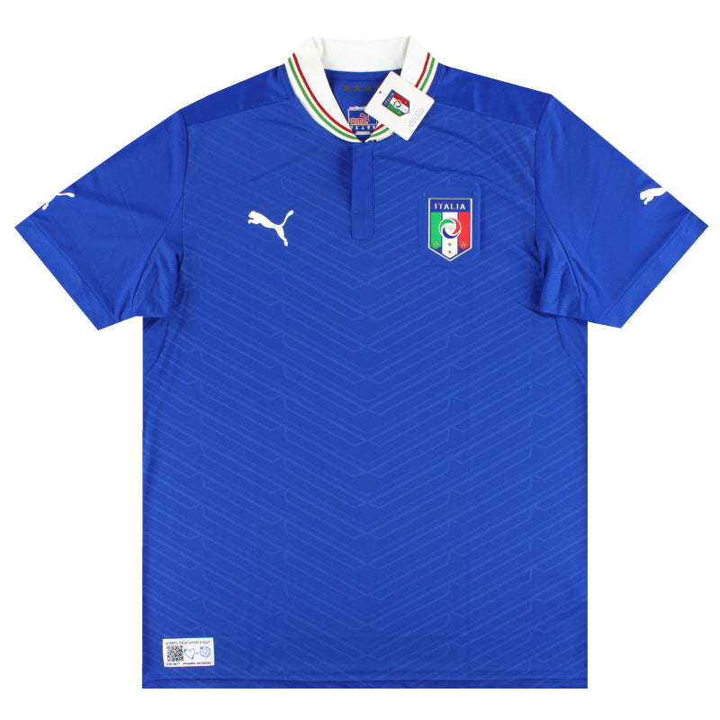 Camiseta de local Puma de Italia 2012-13 *con etiquetas* XXL