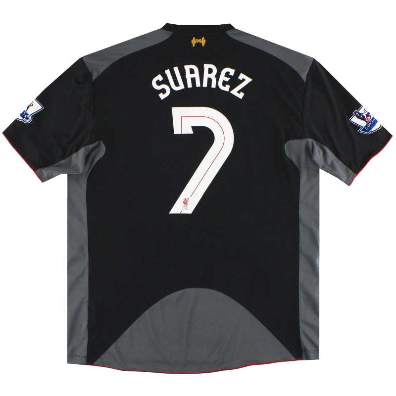 Camiseta de visitante del Liverpool Warrior 2012-13 Suarez #7 XXL