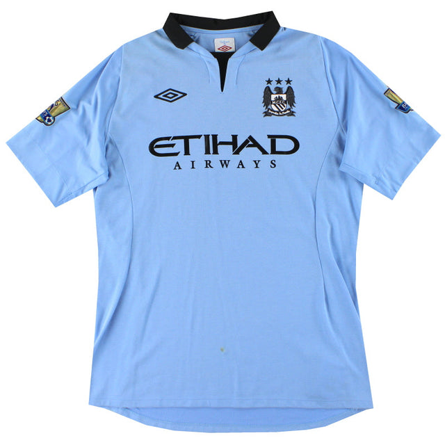 2012-13 Manchester City Umbro Home Shirt L