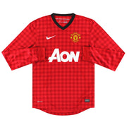 2012-13 Manchester United Home Shirt L/S *Mint* XXL - Classic Football Kit