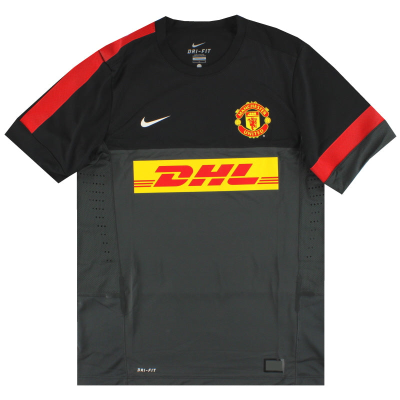 Camiseta de entrenamiento Nike del Manchester United 2012-13, emitida al jugador, Talla L