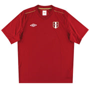 Camiseta de entrenamiento Umbro Perú 2012-13 L