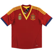 Camiseta de la primera equipación adidas España 2012-13 *con etiquetas* S