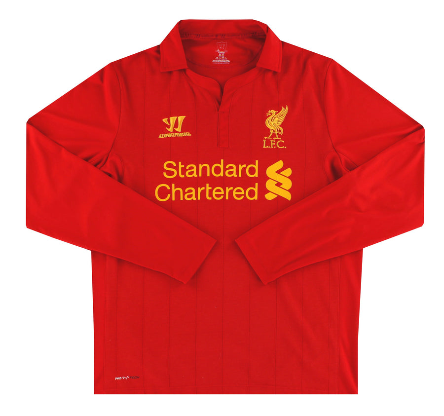 2012-13 Liverpool Warrior Home Shirt M