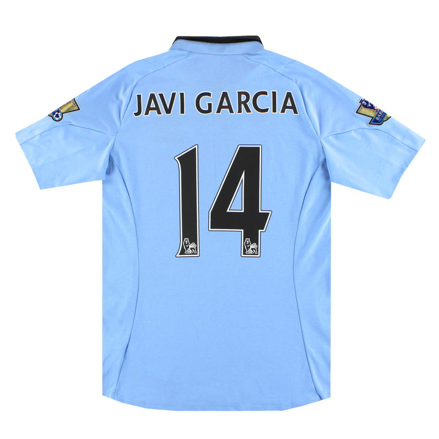 Camiseta Umbro del Manchester City 2012-13 local Javi García #14 M