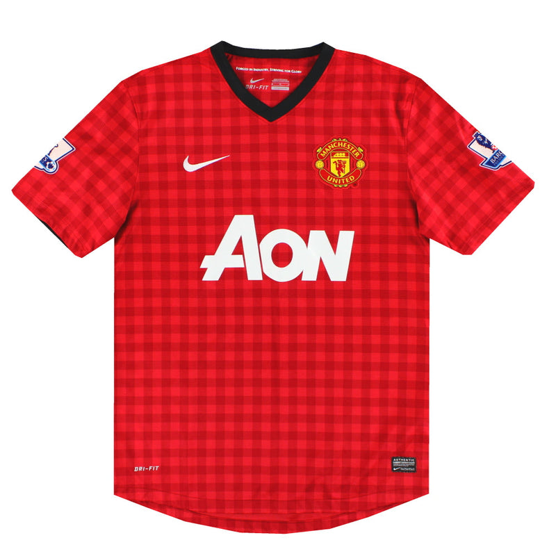 2012-13 Manchester United Nike Home Shirt *Mint* M
