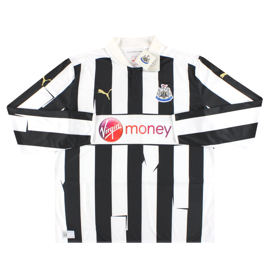 Camiseta de local Puma del Newcastle 2012-13 manga larga *con etiquetas* XXXL