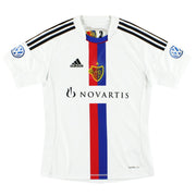 Camiseta de visitante adidas FC Basel 2012-14 talla M.Niños