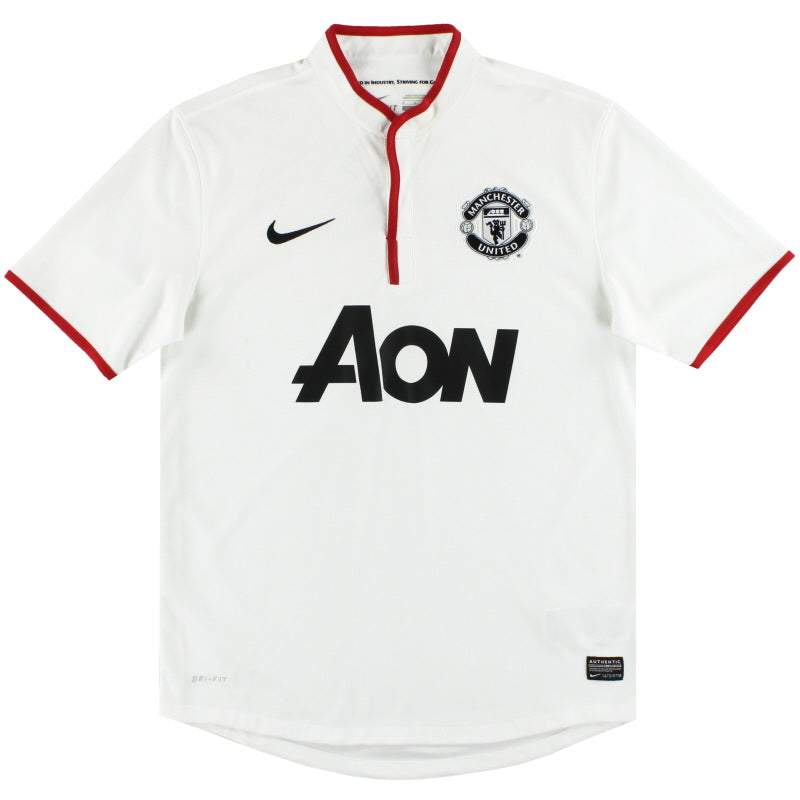 Camiseta de la segunda equipación del Manchester United Nike 2012-14 XXL