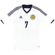 Camiseta de la segunda equipación de jugador del Escocia 2012-14 adidas Formotion *Como Nueva* T S