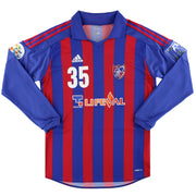 Camiseta del FC Tokyo de adidas, de la ACL, de local, emitida para partido, 2012, Shimoda #35, manga larga, talla L