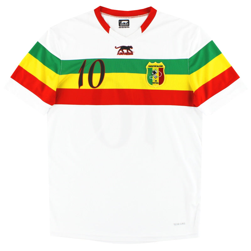 2012 Mali Airness Camiseta de Jugador de Visitante #10 L
