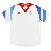 Camiseta de entrenamiento Adidas de los Juegos Olímpicos de 2012 del equipo GB (emitida para el jugador) M