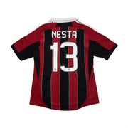 Camiseta de local 2012/13 AC Milan Nesta #13 (M) Adidas