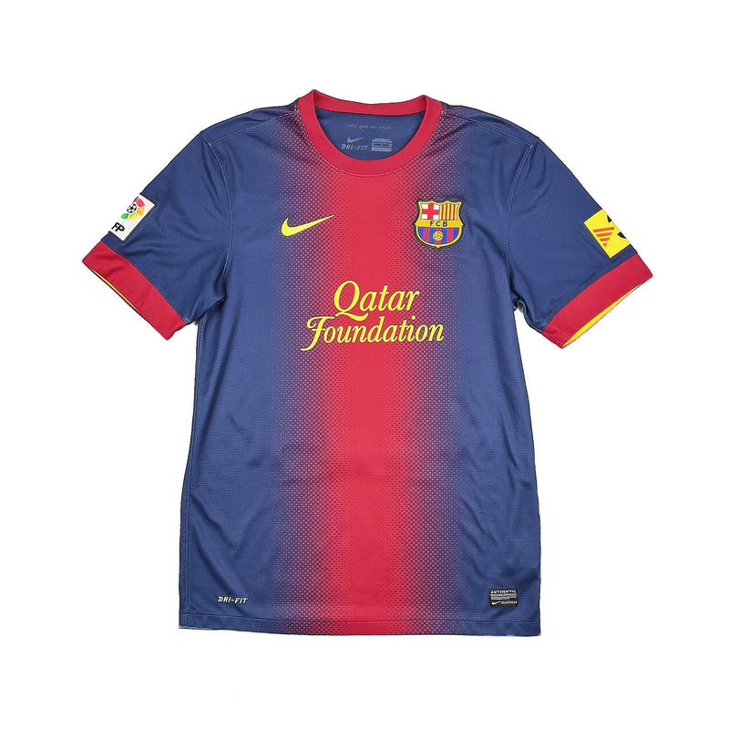 2012/13 Barcelona David Villa #7 Home Shirt (S) Nike