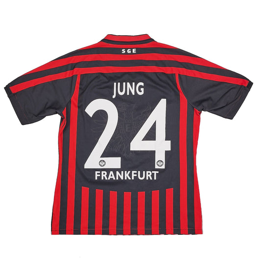 2012/13 Eintracht Frankfurt Home Jung #24 Home Shirt (S) Jako
