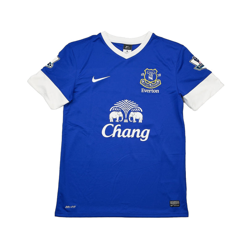 2012/13 Everton Fellaini #26 *Match Issue + Signed* Home Shirt (M) Nike