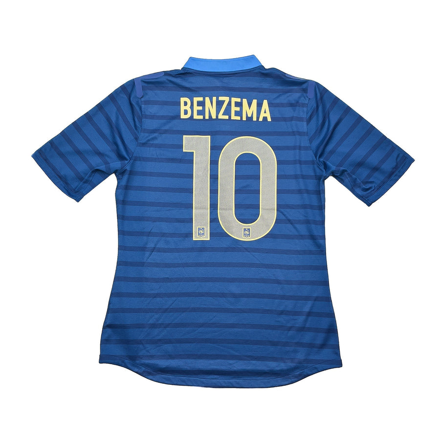 Camiseta Local Auténtica Francia 2012/13 Benzema #10 (L) Nike