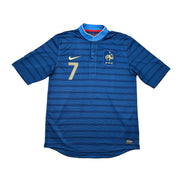 Camiseta de la primera equipación de Francia 2012/13 Ribery #7 (M) Nike