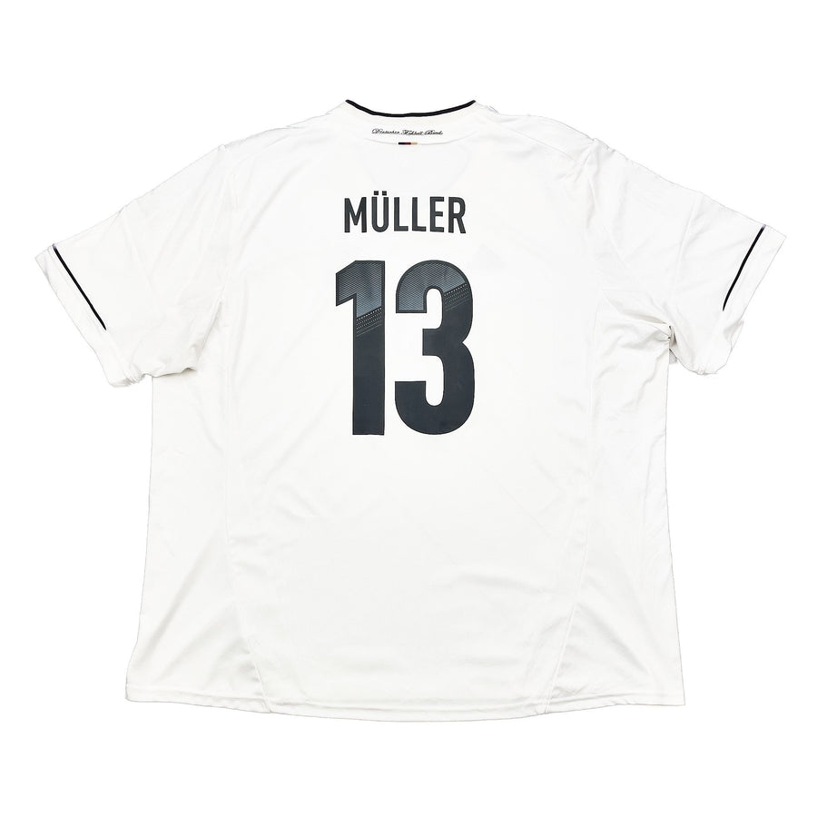 Camiseta local (XXXL) del 2012/13 de Alemania Müller #13 Adidas