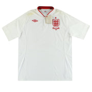 Camiseta Umbro 'Polonia/Ucrania' Titular Inglaterra 2012 *con etiquetas* XL